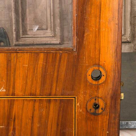 #54885 36x84 Antique Wood 6 Lite Classroom Door image 4