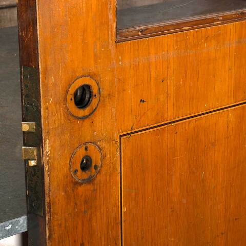 #54885 36x84 Antique Wood 6 Lite Classroom Door image 7