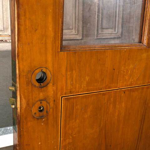#54886 36x84 Antique Wood 6 Lite Classroom Door image 8
