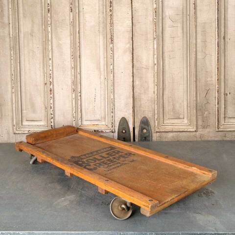 #54888 Vintage Wood BALKAMP Auto Creeper image 6