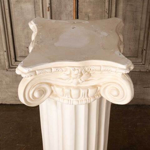 #54898 11x31 Plaster Ionic Column Pedestal image 4