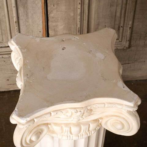 #54898 11x31 Plaster Ionic Column Pedestal image 5