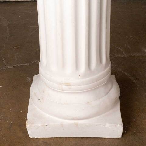 #54899 11x28 Plaster Corinthian Column Pedestal image 7