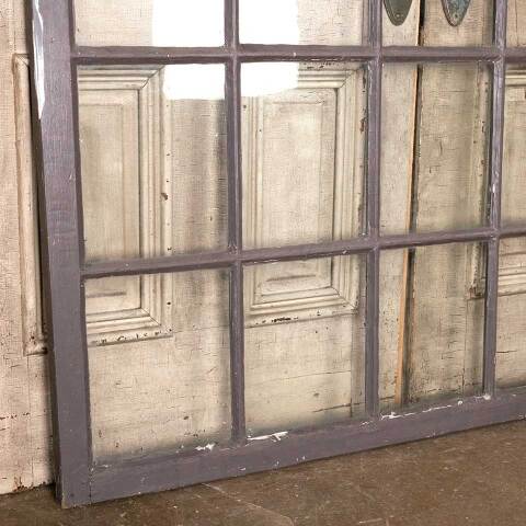 #54901 55x41 Antique Divided 15 Lite Wood Window image 6