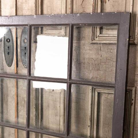 #54901 55x41 Antique Divided 15 Lite Wood Window image 7