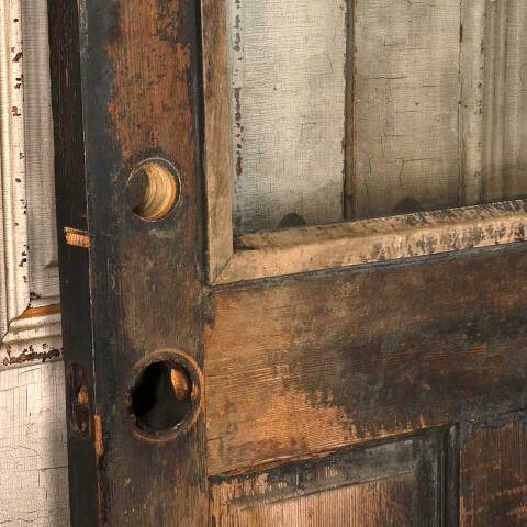 #54917 32x79 Vintage Half Lite Wood Entry Door image 8