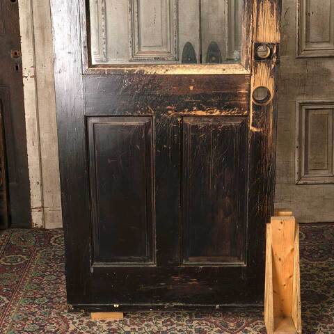 #54917 32x79 Vintage Half Lite Wood Entry Door image 3