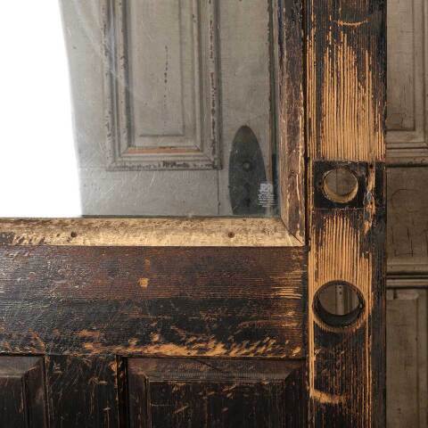 #54917 32x79 Vintage Half Lite Wood Entry Door image 4