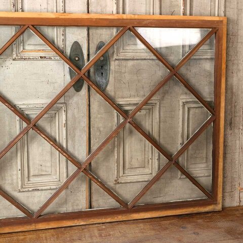 #54921 61x42 Antique Diamond Divided Lite Window image 2