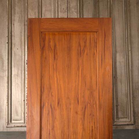 #54927 28x77 Antique 1 Panel Wood Interior Door image 2