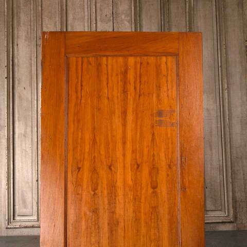 #54928 28x77 Antique 1 Panel Wood Interior Door image 2