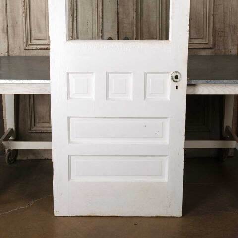 #54929 31x80 Salvaged Antique Half Lite Entry Door image 7