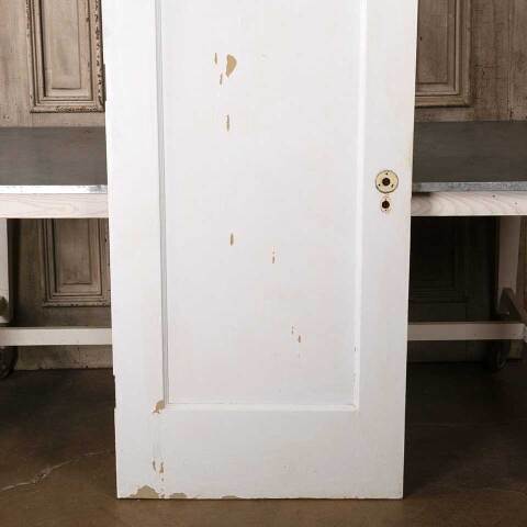 #54930 29x83 Antique 1 Panel Wood Interior Door image 7