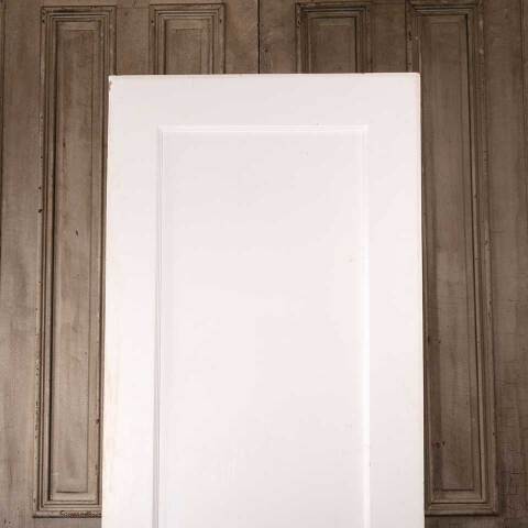 #54930 29x83 Antique 1 Panel Wood Interior Door image 2