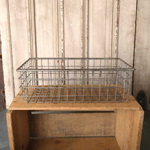 #54941 9x17 Metal Wire Industrial Basket image 3