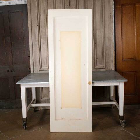 #54951 28x79 Antique 1 Panel Wood Interior Door image 5