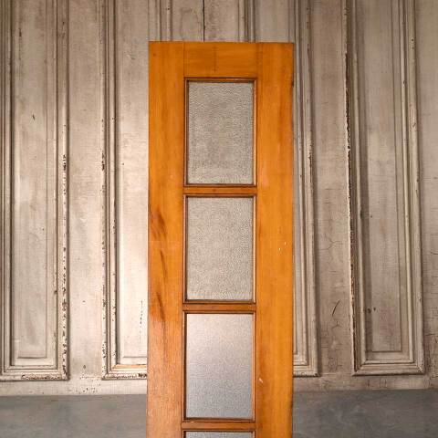 #54953 14x74 Salvaged Antique 6 Lite Closet Door image 2