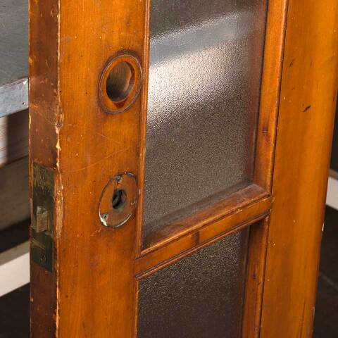 #54953 14x74 Salvaged Antique 6 Lite Closet Door image 4