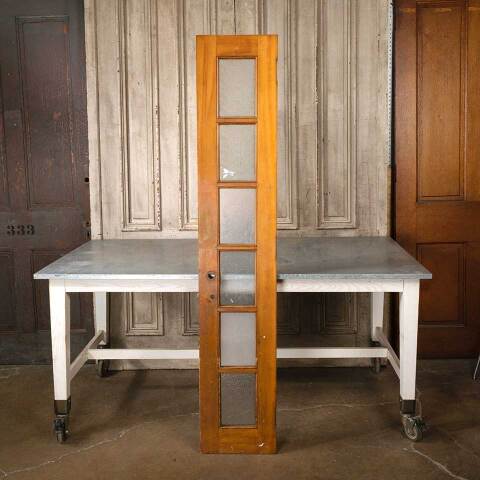 #54955 14x75 Salvaged Antique 6 Lite Closet Door image 4