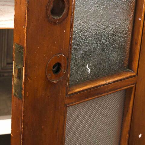 #54955 14x75 Salvaged Antique 6 Lite Closet Door image 8