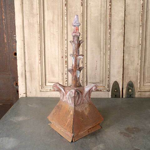 #54962 Salvaged Antique Metal Roof Spire Finial image 4