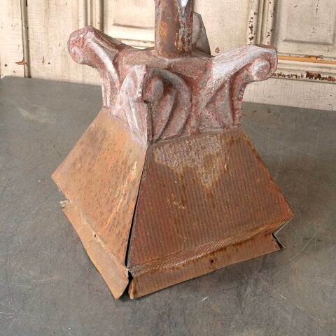 #54962 Salvaged Antique Metal Roof Spire Finial image 6