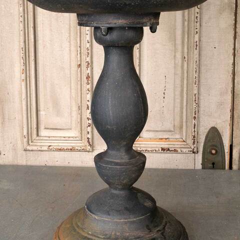 #54963 22" Metal Garden Fountain Basin Urn Birdbath image 3