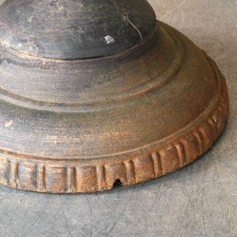 #54963 22" Metal Garden Fountain Basin Urn Birdbath image 7