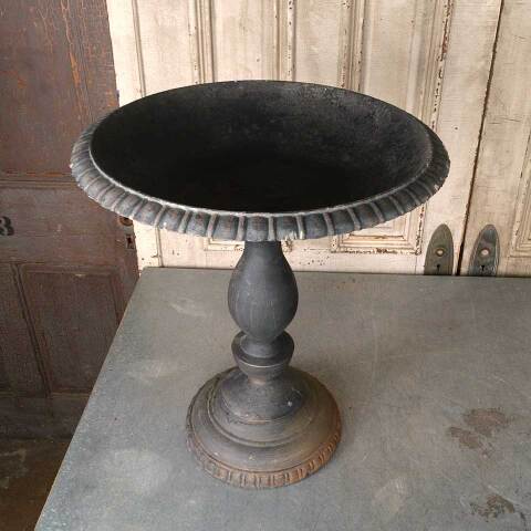 #54963 22" Metal Garden Fountain Basin Urn Birdbath image 8
