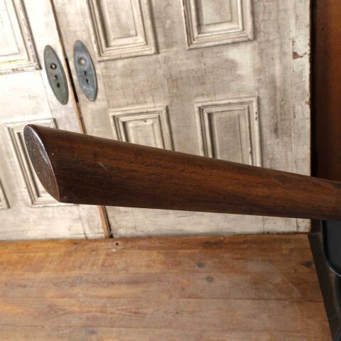 #54971 84" Salvaged Antique Wood Staircase Handrail image 3