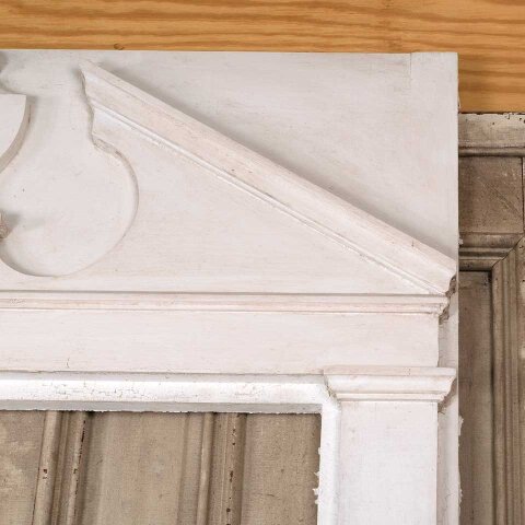#54981 50x111 Antique Wood Entryway w/ Pediment image 6