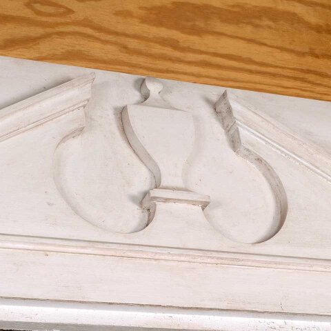 #54981 50x111 Antique Wood Entryway w/ Pediment image 7