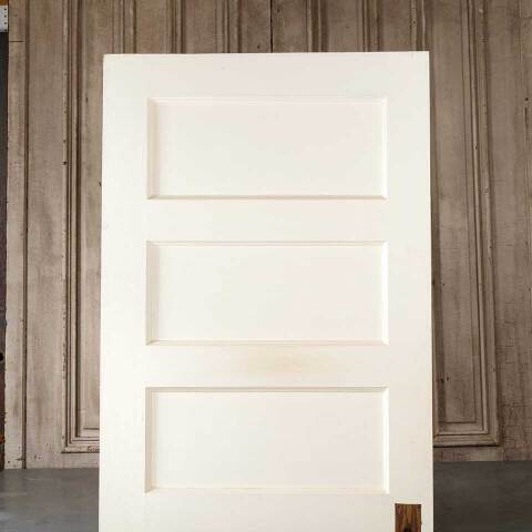 #54985 32x80 Antique 5 Panel Interior Wood Door image 2