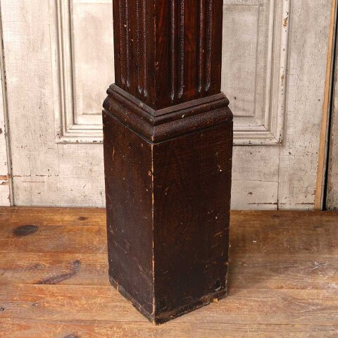 #55002 57" Antique Wood Staircase Newel Post image 4