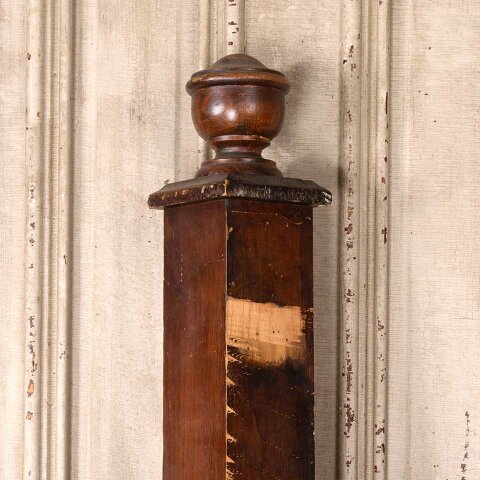 #55005 59" Antique Wood Staircase Newel Post image 7