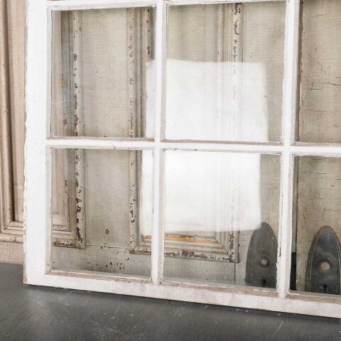 #55017 44x38 Antique Divided 12 Lite Wood Window image 8