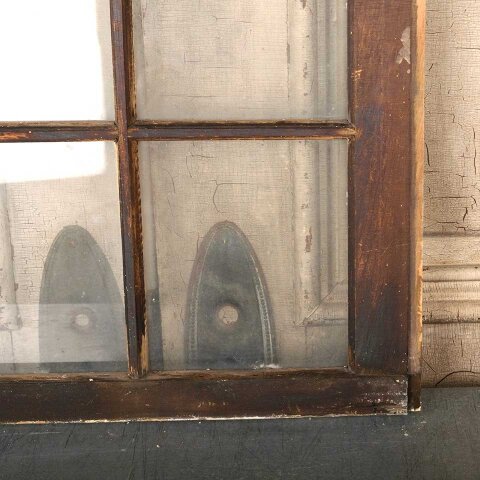 #55020 18x20 Antique Divided 4 Lite Wood Window image 4