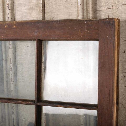 #55021 20x20 Antique Divided 4 Lite Wood Window image 3