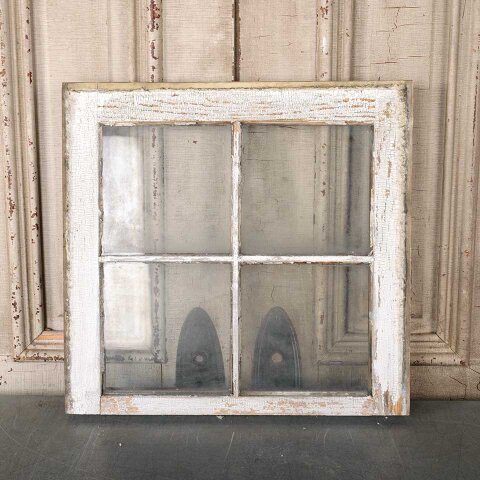 #55021 20x20 Antique Divided 4 Lite Wood Window image 5