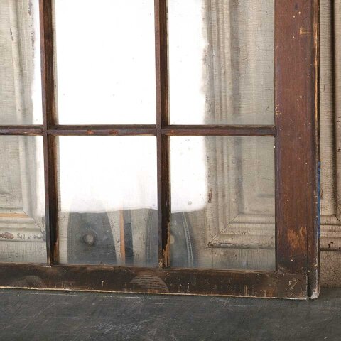#55022 24x19 Antique Divided 6 Lite Wood Window image 3