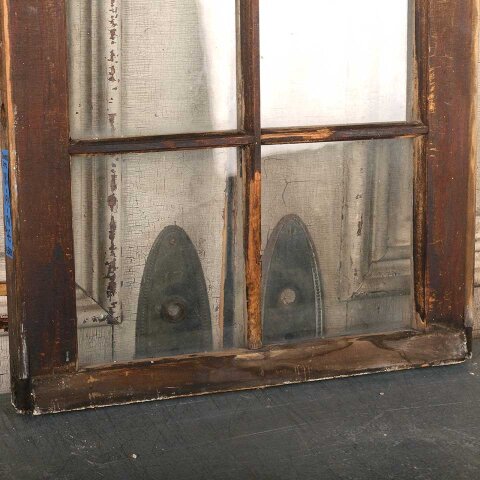 #55024 18x20 Antique Divided 4 Lite Wood Window image 2