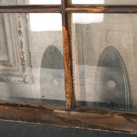 #55024 18x20 Antique Divided 4 Lite Wood Window image 3