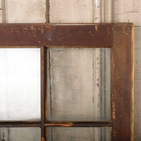 #55024 18x20 Antique Divided 4 Lite Wood Window image 4