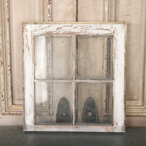 #55024 18x20 Antique Divided 4 Lite Wood Window image 5