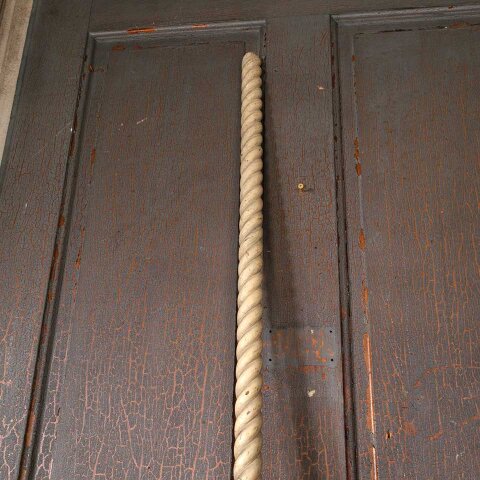#55029 Antique Spiral Turned Wood Rod image 5