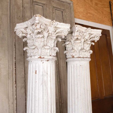 #55032 Fluted Wood Columns w/ Corinthian Capitals image 2