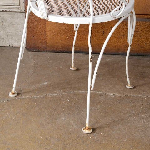 #55044 Vintage Metal Wire Garden Chair image 8