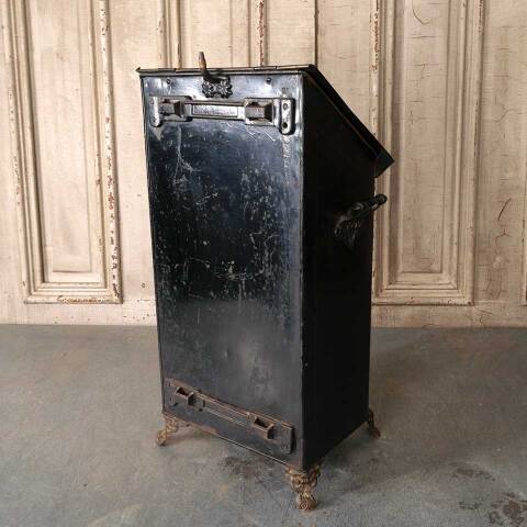 #55052 14x24 Antique Victorian Coal Hod Scuttle Bin image 7