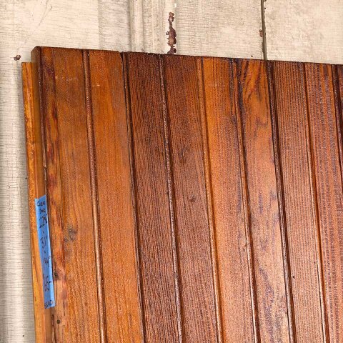 #55100 23x31 Antique Pine Beadboard Cabinet Door image 2