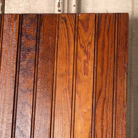 #55100 23x31 Antique Pine Beadboard Cabinet Door image 5